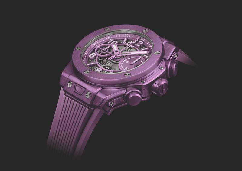 HUBLOT紫色狂迷延續為夏日活力而設計的最新BIG BANG UNICO-復刻表