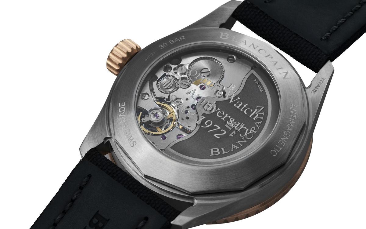 BLANCPAIN五十噚深潛器腕表全面改款,罕見半金限量版現(xiàn)身!-復(fù)刻表