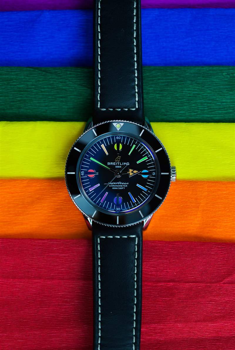 百年靈超級海洋文化系列限量版彩色時(shí)標(biāo)腕表評測-復(fù)刻表