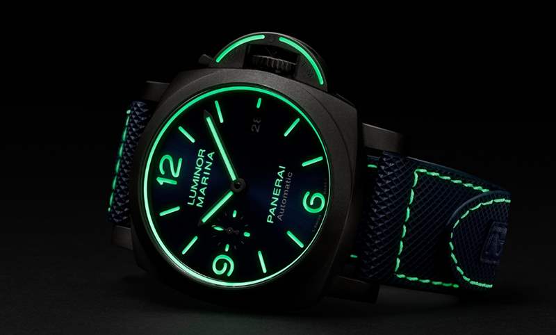 全都亮起來(lái)！沛納海全新Luminor Marina，表盤、表冠、表帶都有夜光-復(fù)刻表