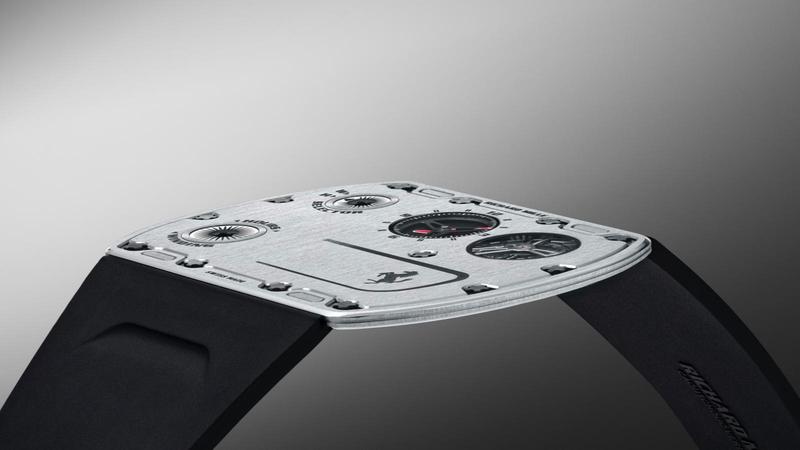 超薄運動表的工程習題!RICHARD MILLE RM UP-01 Ferrari-復刻表