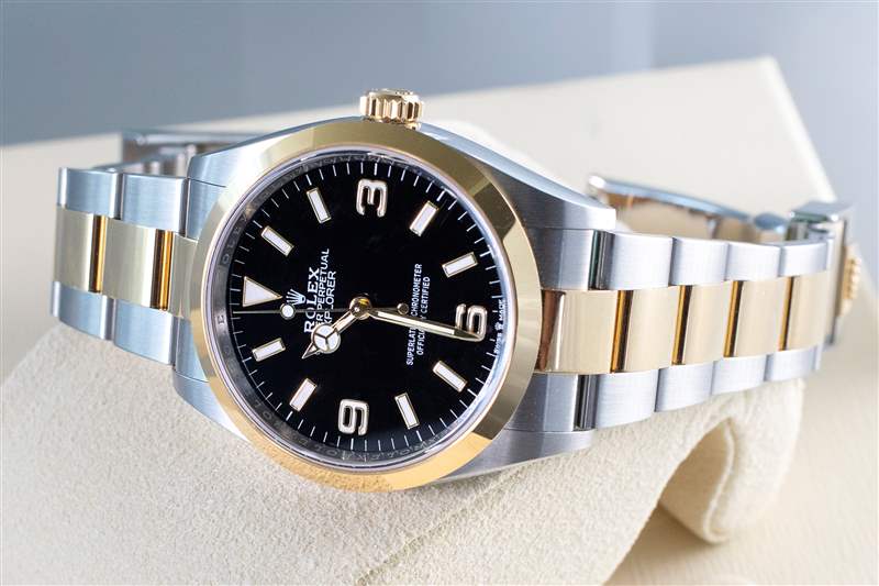 手腕上的一周:雙色勞力士探險家腕表 124273-復刻表