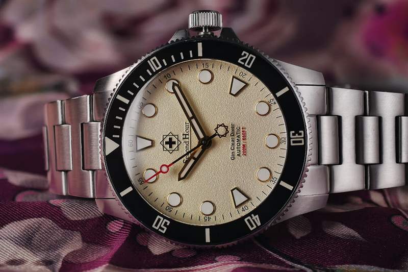 澳大利亞小眾手表:第二小時(shí)Second Hour Gin Clear Diver藍(lán)盤(pán)潛水表-復(fù)刻表