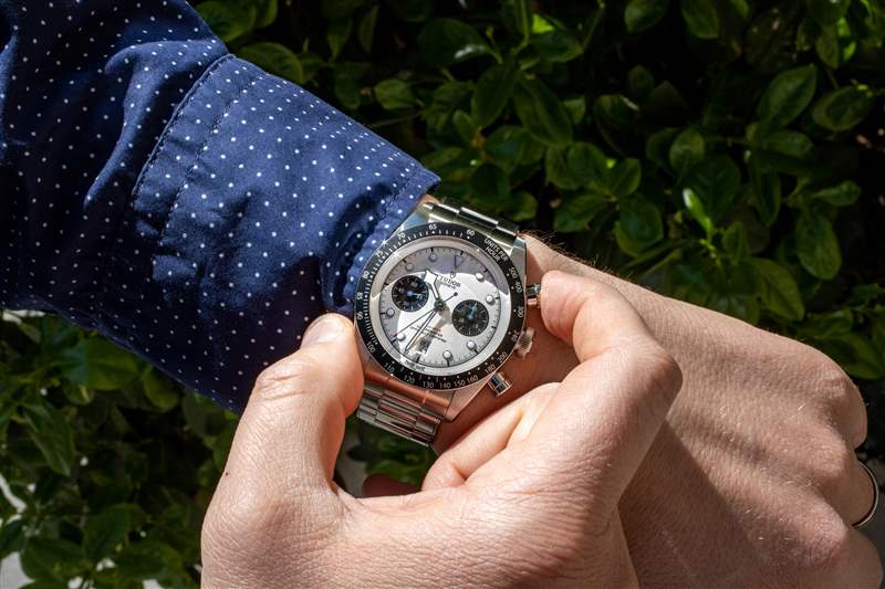 動手實踐:帝舵黑灣計時腕表大踏步前進-復刻表