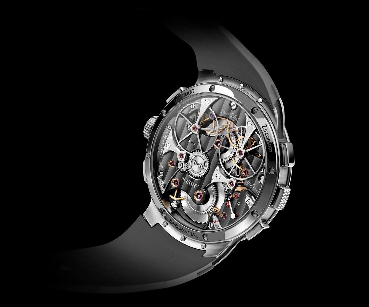 完美演繹一加一大于二的道理！MB&F首款計(jì)時(shí)碼表現(xiàn)身-復(fù)刻表