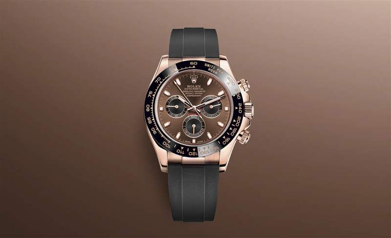 「朱古力」Daytona 116515LN (圖片來源:Rolex) Rolex|被搶勞力士朱古力Daytona迷人色調行情回落至40多萬水平-復刻表