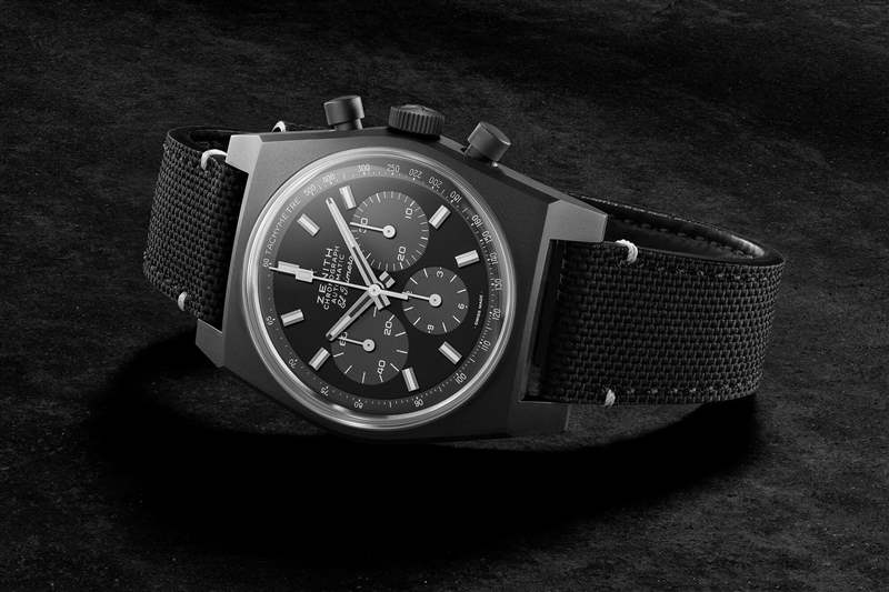 真力時(shí)Chronomaster Revival “暗影”手表-復(fù)刻表