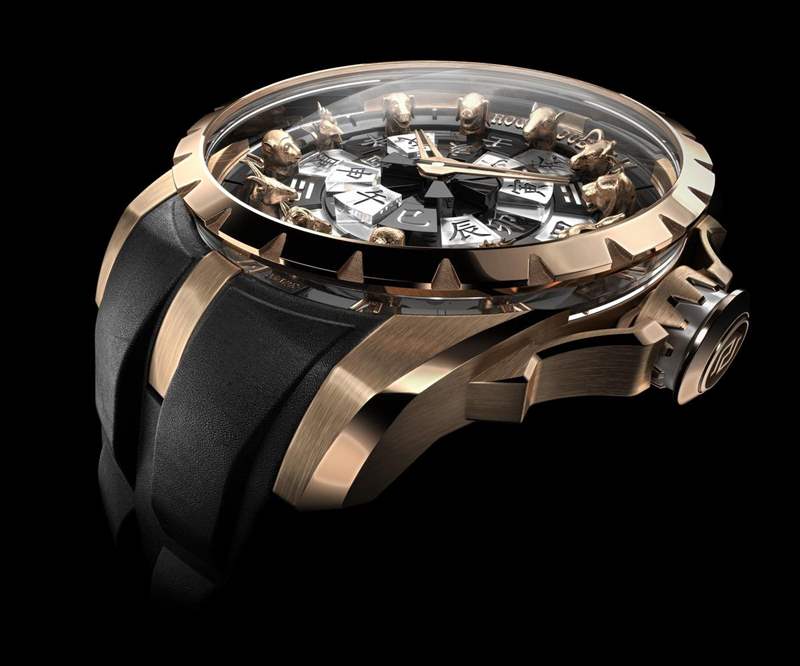 加入天干地支的新版本！羅杰杜彼發表圓桌騎士十二生肖腕表-復刻表