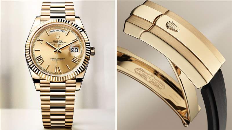 勞力士手表鑄造物料有多講究？即使是鋼表這個零件必然以K金打造-復刻表