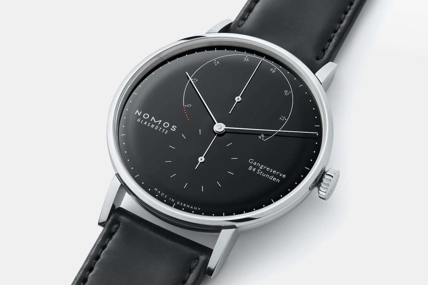 德國不銹鋼簡約設(shè)計(jì)Nomos Lambda手表960.S1-復(fù)刻表