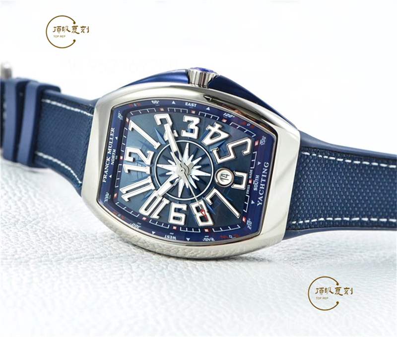 ZF廠(chǎng)法蘭克穆勒(法穆蘭)V45藍(lán)色游艇復(fù)刻做工怎么樣-復(fù)刻表