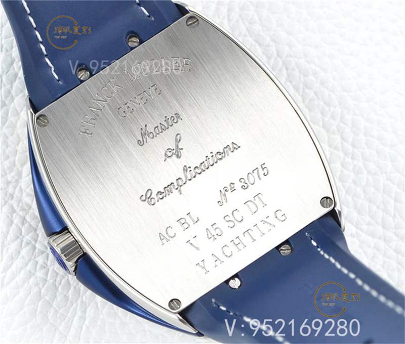 ZF廠(chǎng)法蘭克穆勒(法穆蘭)V45藍(lán)色游艇復(fù)刻做工怎么樣-復(fù)刻表