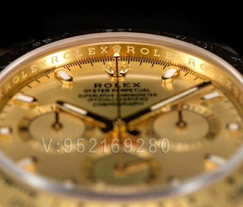 N廠勞力士迪通拿116508金盤(pán)40MM金表復(fù)刻表-復(fù)刻表