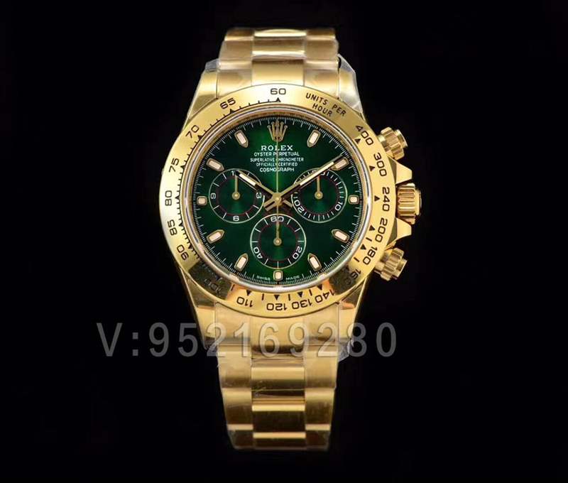 N廠綠金迪「4130機(jī)芯」對比AR廠綠金迪更完美-復(fù)刻表