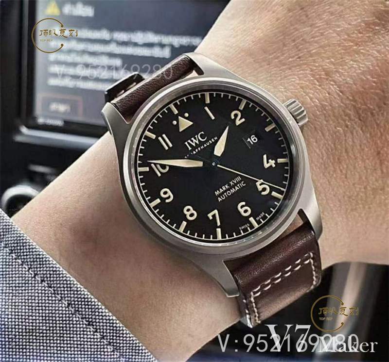 V7廠萬(wàn)國(guó)馬克十八鈦殼IW327006復(fù)刻表對(duì)比正品,做工怎么樣-復(fù)刻表