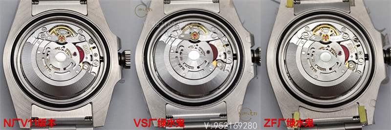 N廠、VS廠、AR廠、ZZ廠、C廠勞力士綠水鬼3135機(jī)芯那個(gè)好-復(fù)刻表