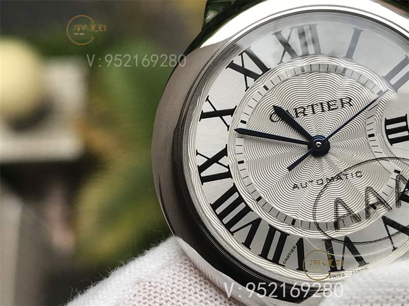 V6廠藍氣球-V6廠卡地亞藍氣球33mm機械女表復刻做工怎么樣-復刻表