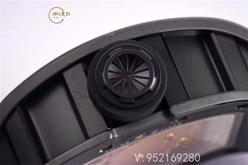 ZF廠理查德米勒RM052骷髏頭黑陶瓷復刻做工評測-復刻表