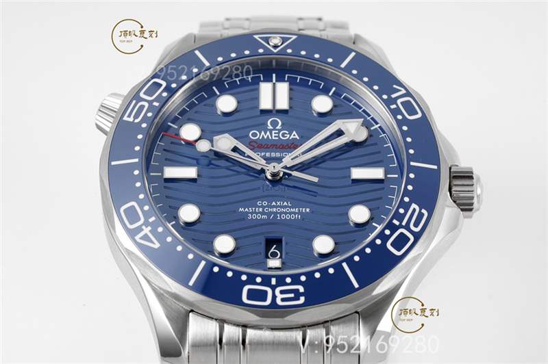 ZF廠海馬300-ZF廠歐米茄海馬300復(fù)刻表對比市場其他廠家做工那個好-復(fù)刻表