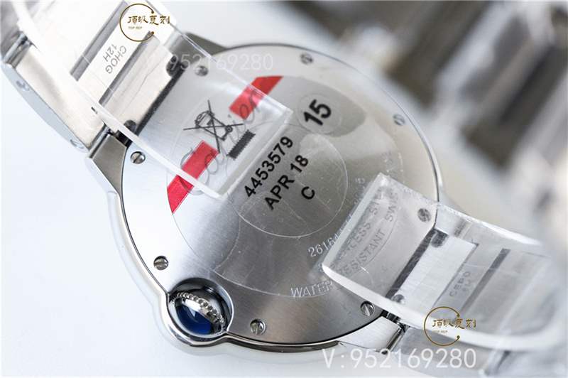 V6廠粉氣球-V6廠卡地亞33mm藍氣球粉盤W6920100做工怎么樣-復刻表