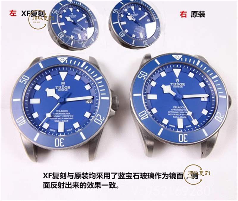 XF廠帝舵領潛型藍色戰(zhàn)斧鈦土豆復刻表做工怎么樣-M25600TB-復刻表