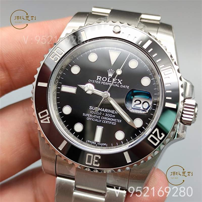 VS廠勞力士3135機芯黑水鬼116610復(fù)刻表做工怎么樣-復(fù)刻表