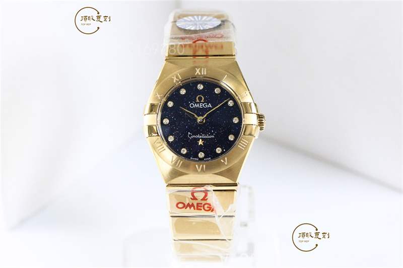 GF廠歐米茄25mm星座女士復(fù)刻手表做工怎么樣-石英機芯女表-復(fù)刻表