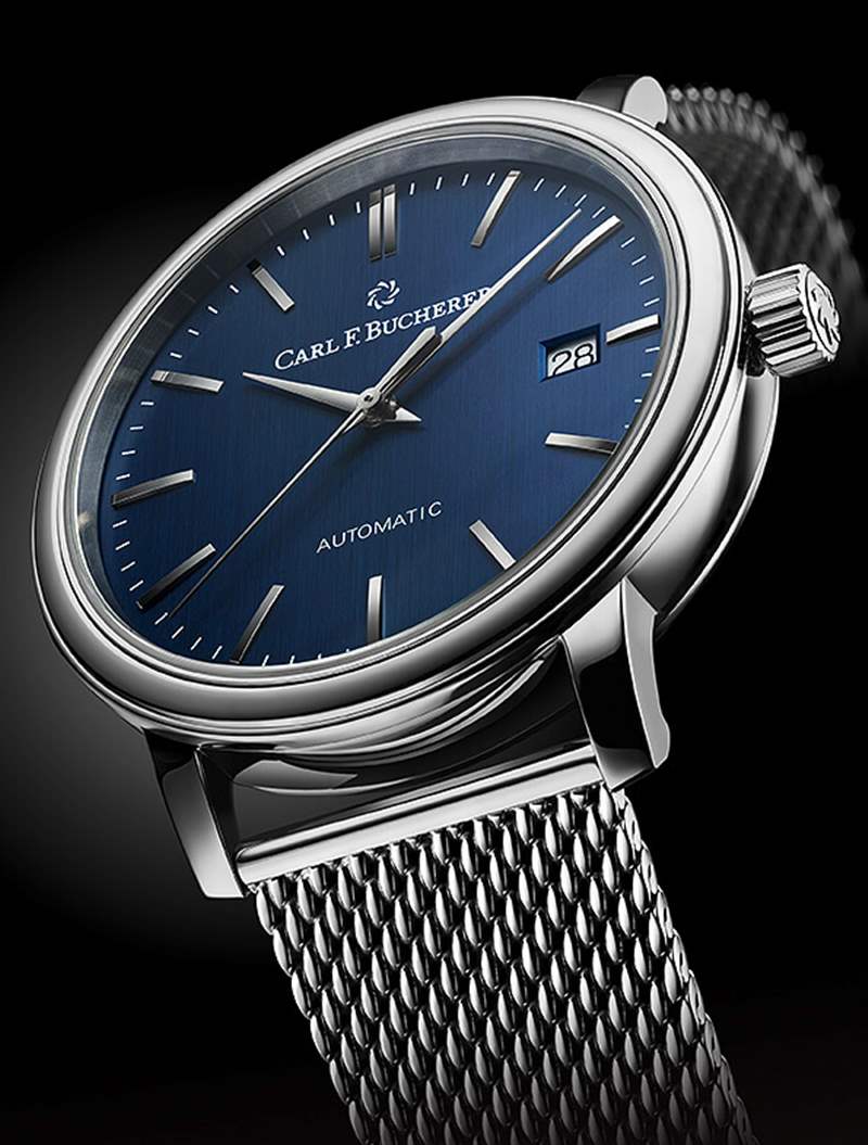 瑞士零售巨頭寶齊萊獨(dú)立品牌Carl F. Bucherer全新六枚鋼表-復(fù)刻表