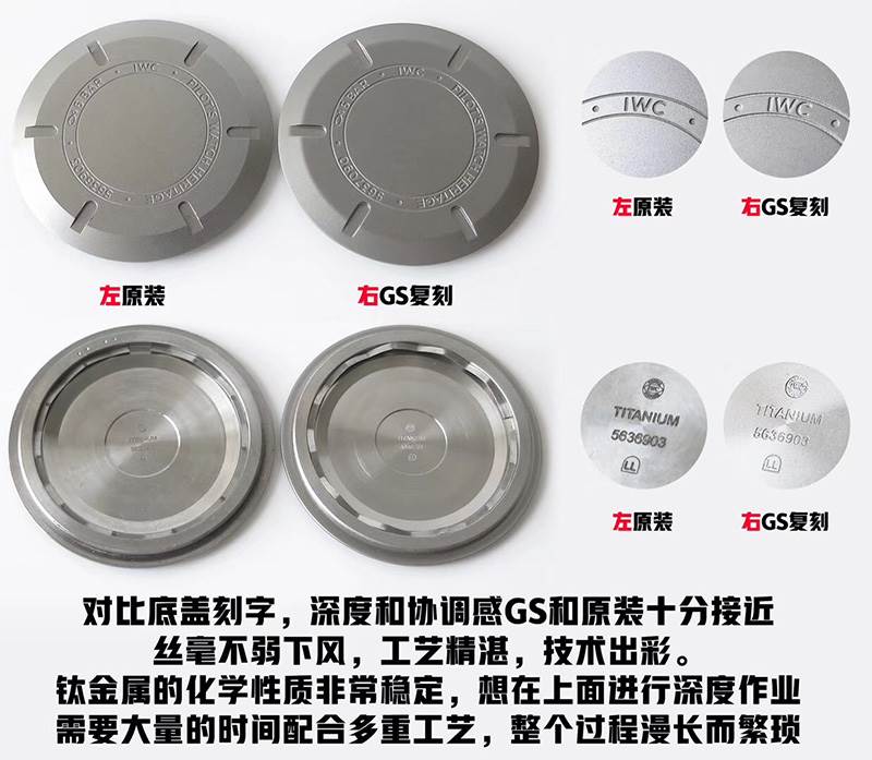 GS廠復(fù)刻萬(wàn)國(guó)馬克十八鈦殼IW327006腕表對(duì)比正品怎么樣-復(fù)刻表
