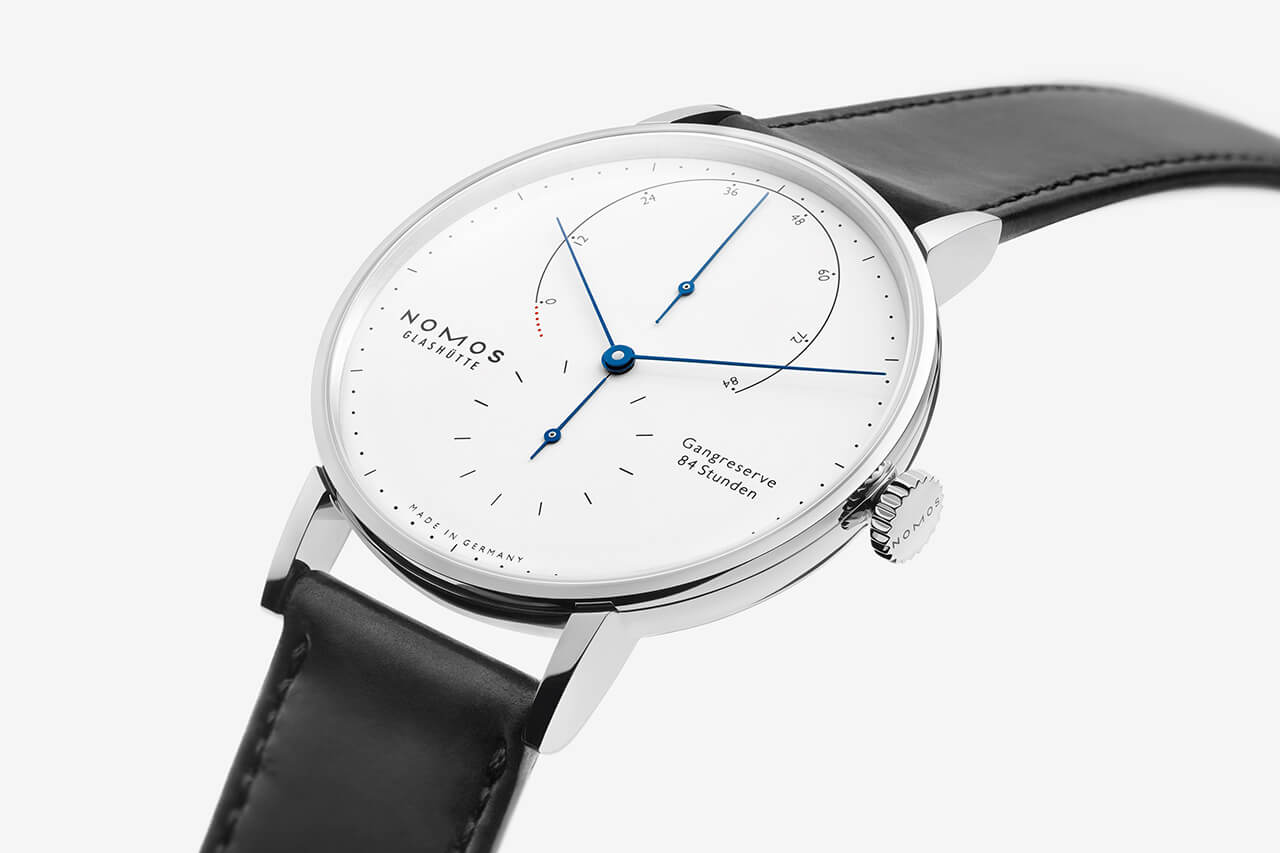 德國不銹鋼簡約設(shè)計(jì)Nomos Lambda手表960.S1-復(fù)刻表