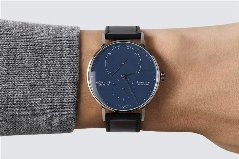 德國不銹鋼簡約設(shè)計(jì)Nomos Lambda手表960.S1-復(fù)刻表