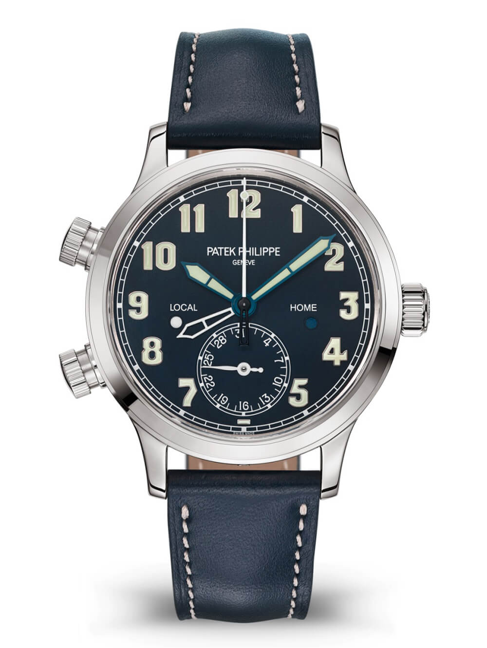 百達翡麗Calatrava飛行員旅行時間7234G-復刻表