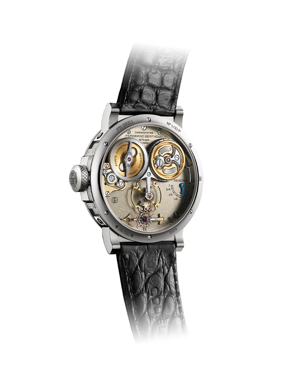 小眾手表圣杯表Ferdinand Berthoud Chronomètre FB 2RE簡約白色表盤-復刻表