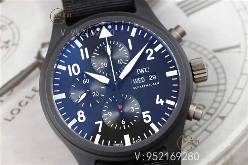 ZF廠萬(wàn)國(guó)陶瓷飛行員計(jì)時(shí)復(fù)刻表外觀會(huì)一眼假嗎-復(fù)刻表