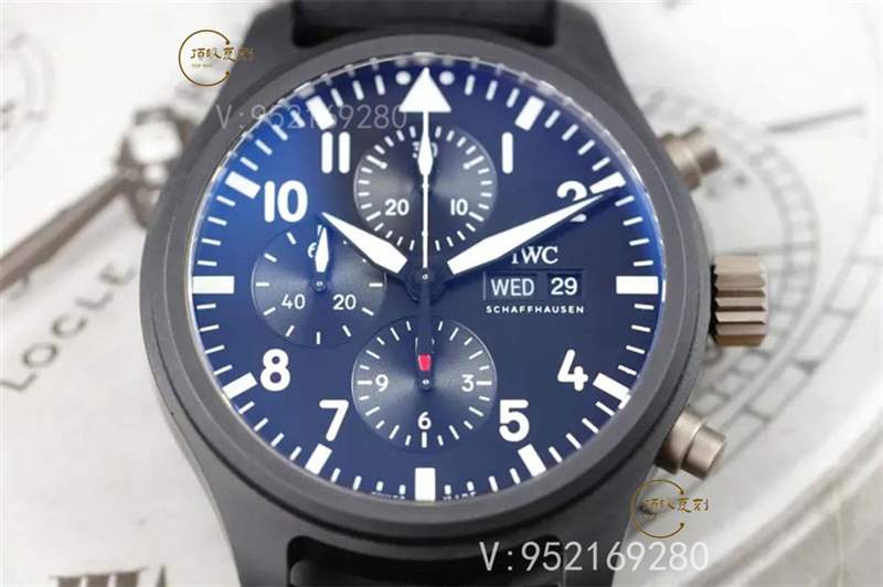 ZF廠萬(wàn)國(guó)陶瓷飛行員計(jì)時(shí)復(fù)刻表外觀會(huì)一眼假嗎-復(fù)刻表