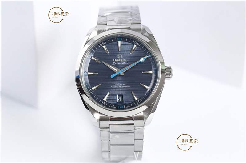 VS廠海馬150-揭秘VS廠歐米茄海馬150柚木淺藍復(fù)刻表做工怎么樣-復(fù)刻表