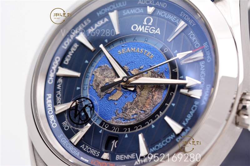 VS廠海馬世界時-揭秘VS廠歐米茄海馬150世界時復(fù)刻表質(zhì)量怎么樣-復(fù)刻表