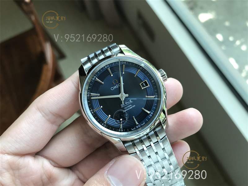 VS廠明亮之藍-揭秘VS廠歐米茄蝶飛明亮之藍復刻表外觀會一眼假嗎-復刻表