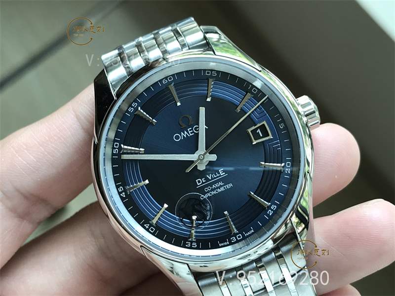 VS廠明亮之藍-揭秘VS廠歐米茄蝶飛明亮之藍復刻表外觀會一眼假嗎-復刻表