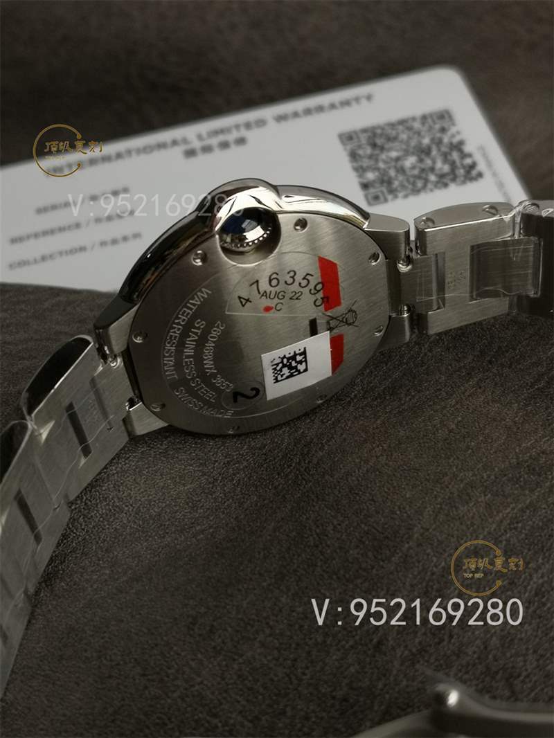 V6廠藍(lán)氣球-V6廠卡地亞33mm石英藍(lán)氣球W6920084復(fù)刻表做工怎么樣-復(fù)刻表