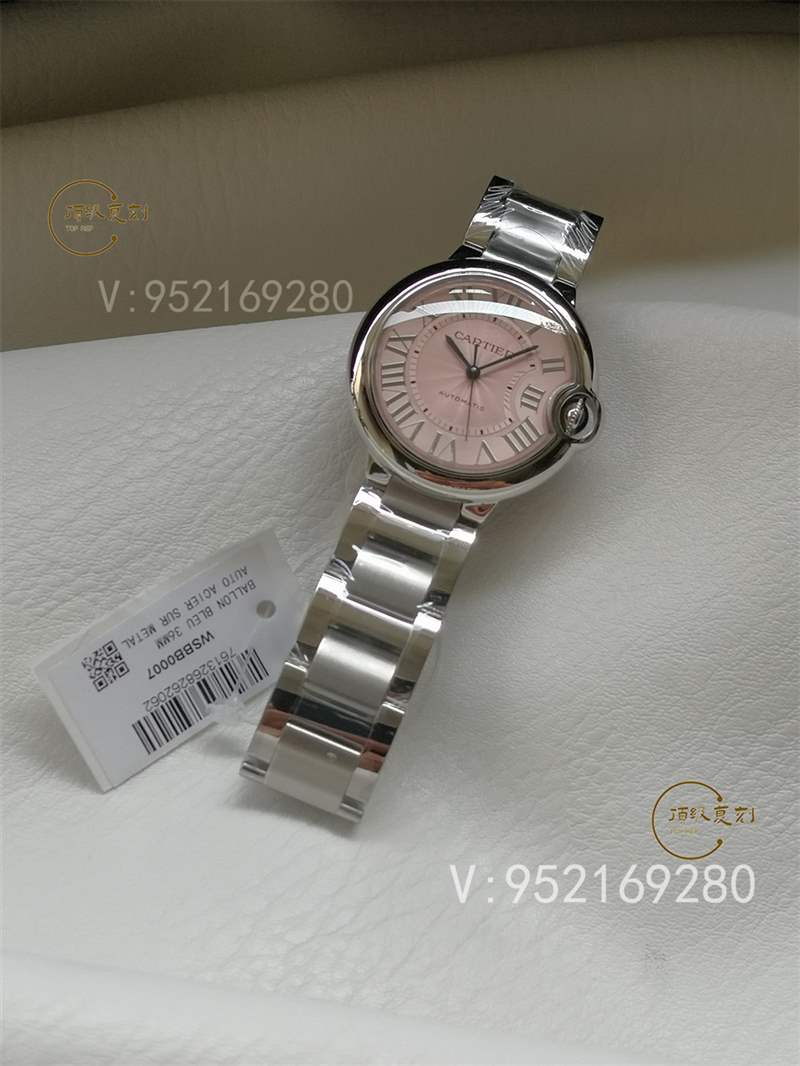 V6廠藍(lán)氣球-V6廠卡地亞36mm粉色藍(lán)氣球W6920041復(fù)刻表做工怎么樣-復(fù)刻表