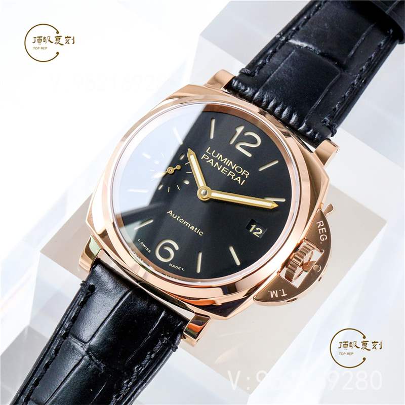 VS廠沛納海908-VS廠沛納海pam908復(fù)刻表38mm紅金做工怎么樣-復(fù)刻表