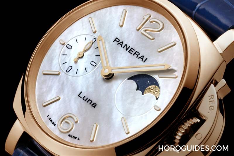 以月為名,Panerai Luminor Due系列首見月相顯示功能-復刻表