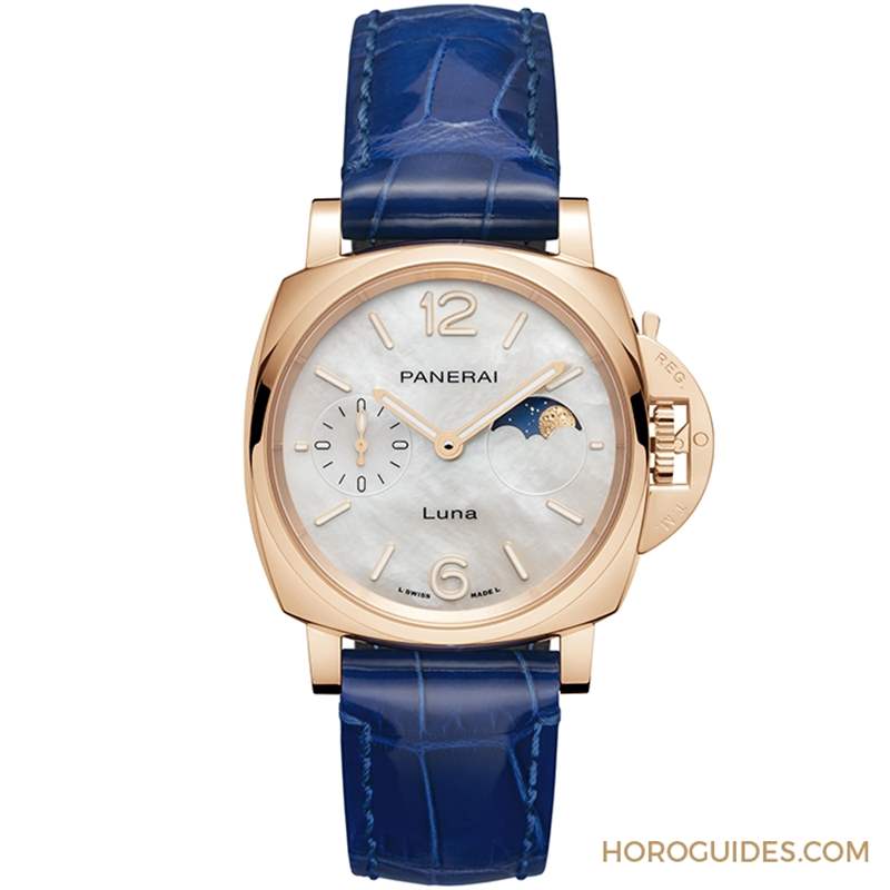 以月為名,Panerai Luminor Due系列首見月相顯示功能-復刻表