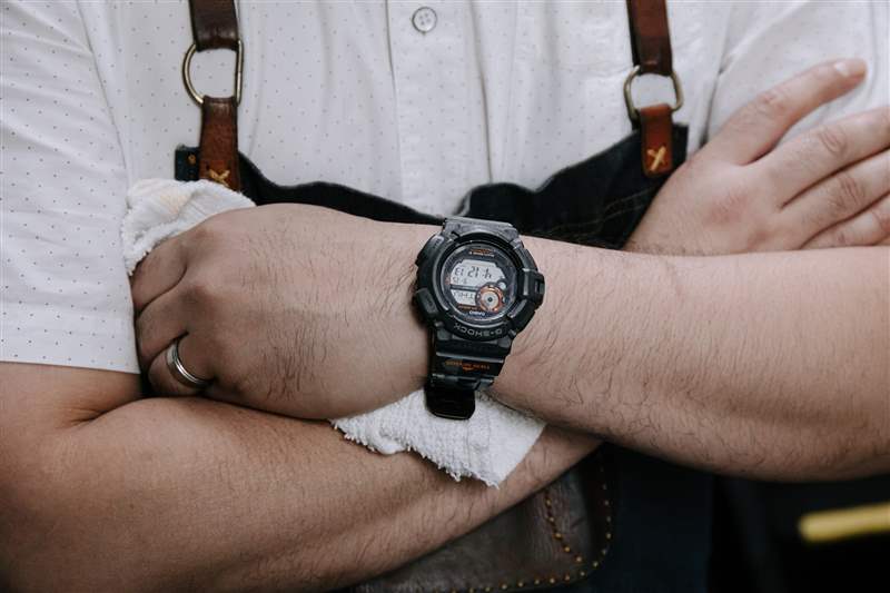 漢米爾頓計時碼表-G沖擊泥人-復刻表