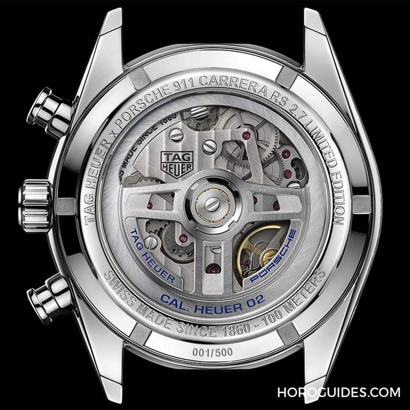 最速德國量產車問世50年，TAG Heuer推出Porsche 911 Carrera RS 2.7限量腕表傳神演繹-復刻表