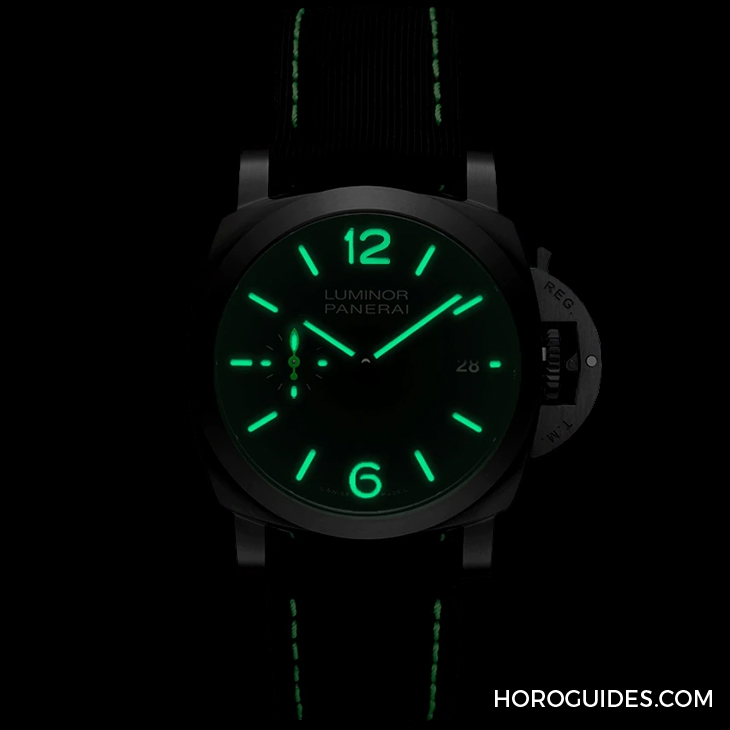 電競美學加身，雷蛇螢光綠在發光｜Panerai Luminor Quaranta Razer特別版-復刻表