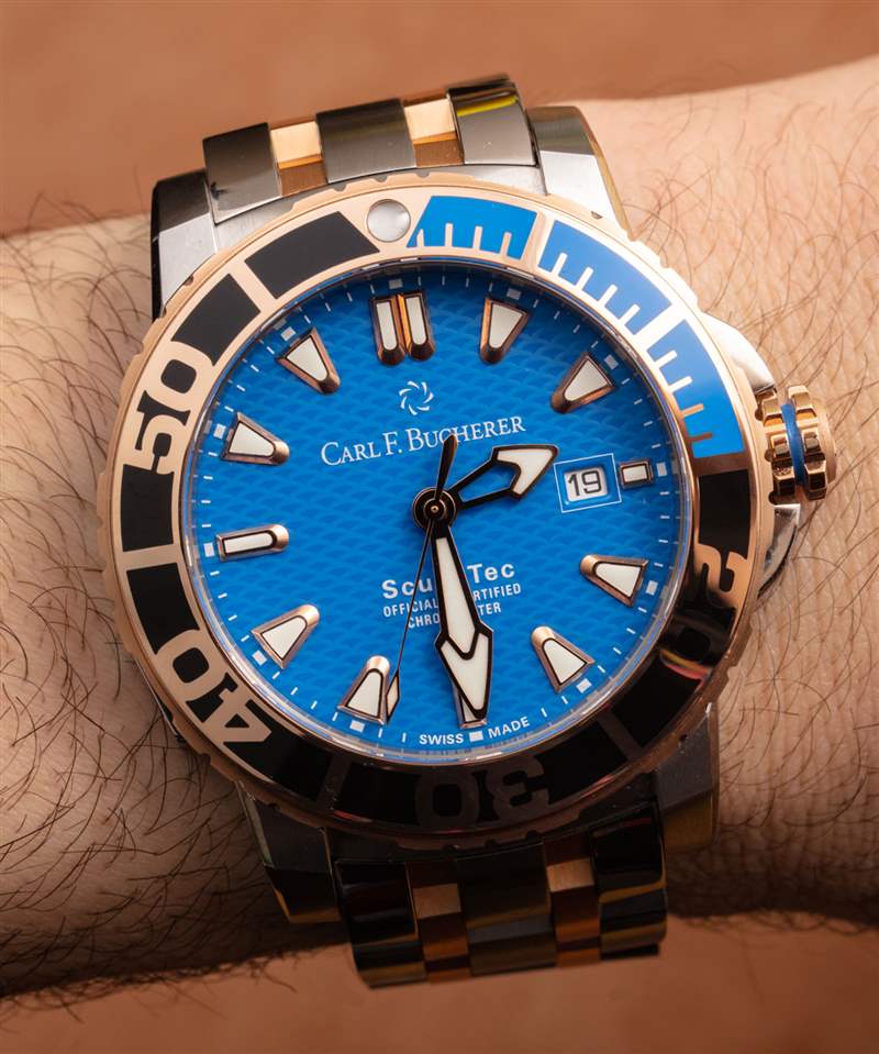 Carl F. Bucherer Patravi ScubaTec 雙音手表評論-復(fù)刻表