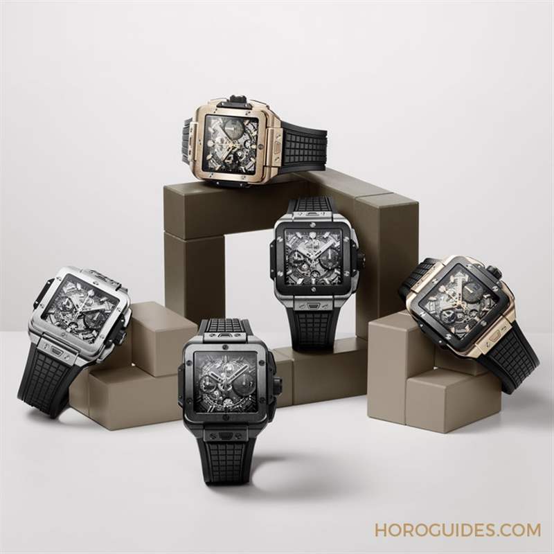 高階運(yùn)動(dòng)方表這樣搭，怎一個(gè)瀟灑了得｜Hublot Square Bang Unico計(jì)時(shí)碼表-復(fù)刻表