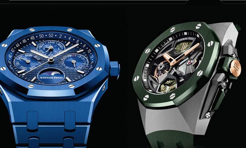 愛彼AUDEMARS PIGUET的陶瓷色彩張力，如何刷新Royal Oak皇家橡樹系列經(jīng)典印象？-復(fù)刻表
